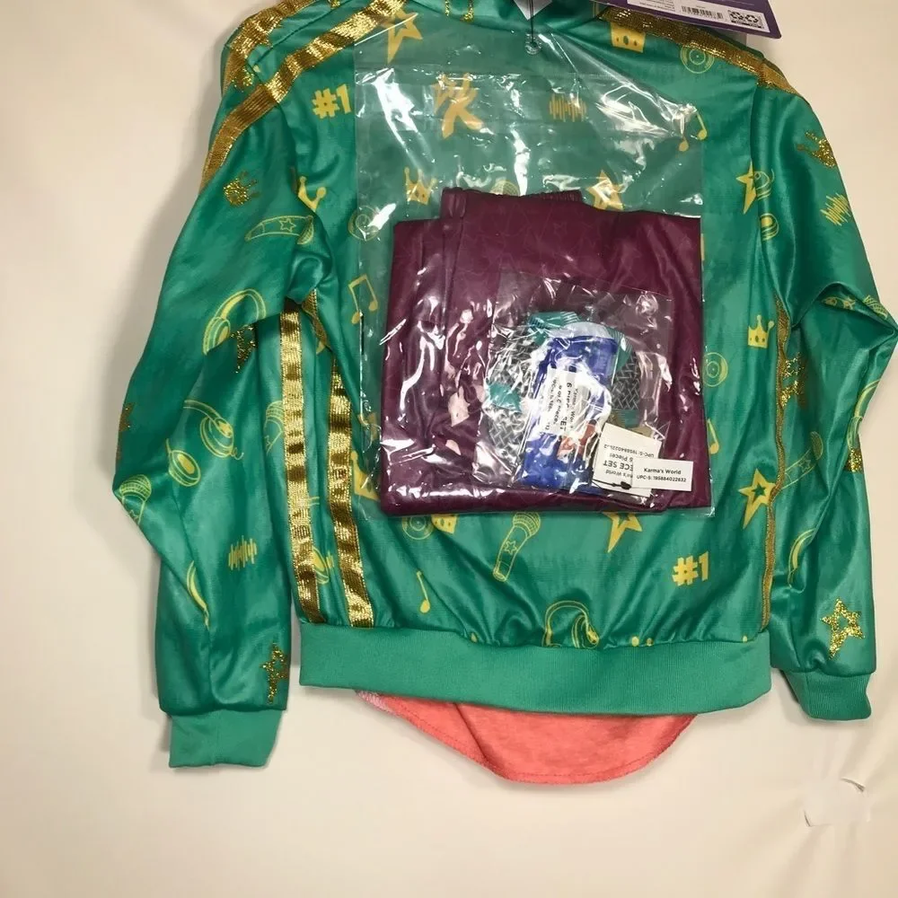 NEW Karma's World Halloween Costume Girls Small 6/6X Netflix